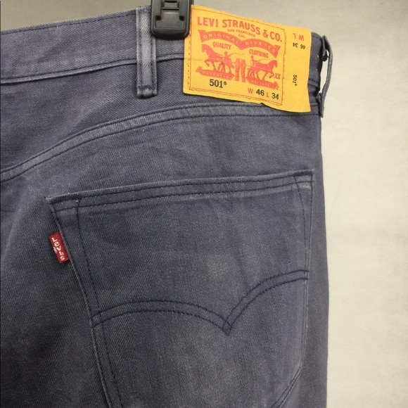 LEVI WHITE OAK CONE DENIM JEANS 46/33 - Picture 5 of 6